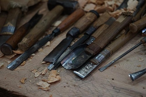 木工の工具写真イメージ